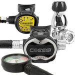 Regulator Cressi Sub T10-SC Master Cromo Int With Gauge. Fixed Price $614.88.
