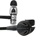 Oceanic Alpha 8 SP5 Piston Regulator, Black. Fixed Price $334.95.