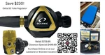 Oceanic Delta 50 Regulator Yoke. Fixed Price $499.99.
