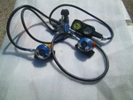 Dacor 960 Valve 2 Xle Pacer Scuba Regulator Set W/ Gauges, Hoses & Console. Fixed Price $49.00.