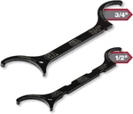 Innovative Locknut Wrench Tool Set - 2 Pack Bundle For Easy Access, Steel Finish. Fixed Price $27.99.