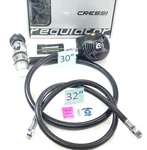 Cressi Xs Scuba Dive Regulator Set Yoke 1ST Stage, 2ND, Inflator Hose #4883. Fixed Price $161.00.