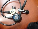 Divers Se 3 Scuba Regulator & Oceanic Slimline Octopus Tests Good. Fixed Price $72.99.
