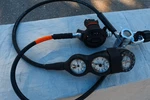 Apeks XTX50 Scuba Regulator And Sherwood Console. Fixed Price $450.00.