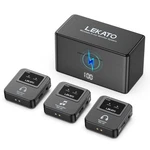 Lekato MS-20 Wireless In-ear Monitor System 1TX 2RX With Charging Case 30H Otg. Fixed Price $56.99.