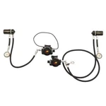 Dive Rite Regulator Sidemount Set 7' / 22" Din With Psi Gauges (imperial). Fixed Price $1189.00.