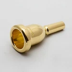 Genuine Bach 24K Gold Megatone Large Shank Trombone Mouthpiece, 4G New!. Fixed Price $236.96.