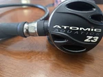 Atomic Aquatics Z3 Yoke Sealed Scuba Diving Regulator - Black Comfort Swivel. Fixed Price $350.00.