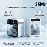 Portable Air Conditioner Mini Ac Unit Rechargeable Cooler/humidifier/cooling Fan. Fixed Price $31.33.