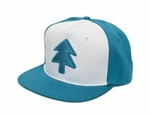 Dipper Aqua Pine Flat Hat Embroidered Unisex- Adult Gravity Falls Cap. Fixed Price $22.95.