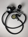 Aqua-lung Calypso 6 Scuba Diving Regulator & Healthway 3500PSI Spg Untested. Fixed Price $52.24.