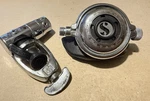 Scubapro Regulator Balanced Adjustable Mk 5 Vtg Vintage For Parts Not Working. Fixed Price $149.99.