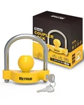 Retrue Universal Coupler Trailer Locks Ball Hitch 1 Pack, Bright Yellow. Fixed Price $22.99.