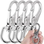 Stainless Steel Swivel Eye Snap Hooks, Flag Pole Clips, Marine Grade Scuba Di.... Fixed Price $29.93.