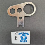 Stainless Steel Scuba Dive Tank Valve Hand Wheel Nut Removal Install Tool Wrench. Fixed Price $10.95.