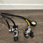 MK15 Secondary Regulator And Genesis Pressure Gauge Untested. Fixed Price $150.00.