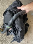 Zeagle Tech Bcd W/ Octo Inflator Size Medium 65LB Lift Dive Rig. Fixed Price $300.00.