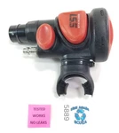 Atomic Aquatics SS1 Safe Second Bcd Octo Inflator Scuba Dive Red Air 2 #5889. Fixed Price $214.95.