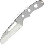 Myerchin Generation 2 Safety Fixed Knife 4.8" Part Serrated Stainless One Piece. Fixed Price $57.99.