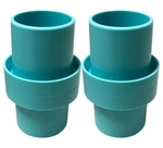Pc 1.5" Aqua Blue Male Adapter Replacement AXV092 Pool Cleaner Hose Connector. Fixed Price $9.99.