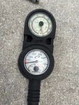 Aqualung Us Divers Pivot Scuba 2 Gauge Complete Console W/ Oceanic Spg 5,000 Psi. Fixed Price $39.99.