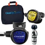 Cressi AC2 Compact Scuba Regulator Set W/ Gear Up Guide Bag. Fixed Price $405.95.