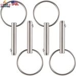 Vturboway Pcs Quick Release Pin 1/4" Diameter, Usable Length 1", Full 316 Stai. Fixed Price $12.34.