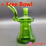 Green Mini Glass Bong Filter Hookah Water Pipe Smoking Shisha + Bowl. Fixed Price $14.98.
