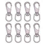 Mixiflor Stainless Steel Swivel Snap Hooks, 8 Pcs (3.5 Inch) In, Silvery. Fixed Price $34.56.