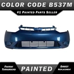 New Painted *B537M Atomic Blue* Front Bumper Cover For 2006-2008 Honda Civic 2DR. Fixed Price $380.99.
