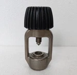 Bauer 79375 Din To Yoke Adapter Filling Valve 232BAR Stainless Used Part. Fixed Price $99.95.