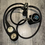 Sherwood Brut Regulator Set W/ Mouthpiece & Oceanic Gauges Scuba Diving. Fixed Price $150.00.