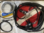 Regulator Set Aeris AT400 Dvt Pro With Case And Extra Hoses Scuba Dive. Fixed Price $250.00.