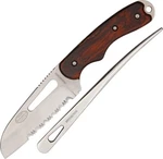 Myerchin Generation 2 Fixed Knife 4" Part Serrated Stainless Blade Wood Handle. Fixed Price $84.59.