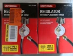 2 - Universal Replacement Regulator With Hose. Fixed Price $15.99.