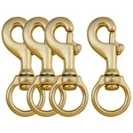 Aowesm Flag Clips Heavy Duty Solid Brass Swivel Snaps Hook For Rope, Pol.... Fixed Price $31.67.