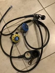 Prosub Dx 500 Diving Scuba Regulators Genesis Gauges Command Air Turbo Boost. Fixed Price $75.00.