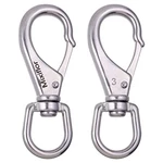 Mixiflor Stainless Steel Swivel Eye Snap Assorted Sizes , Number Of Itemss. Fixed Price $31.07.