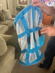 Tilos Nylon & Mesh Dive Snorkel Gear Duffel Bag Great For Beach Pool 26" Long. Fixed Price $14.99.