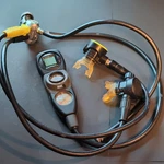Tusa Imprex Ii Scuba Regulator Set W/ Console, Hoses, Analog Gauge, Computer. Fixed Price $50.00.