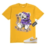 Air Force 1 White Varsity Maize Purple Shirt To Match Anti Alt. Fixed Price $27.99.