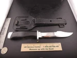 Vintage Aqua Lung Us Divers Diving Knife 6 Blade & Sheath Stainless Steel Japan. Fixed Price $54.99.