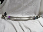 Pair Of Aqua-flo Stainless Water Heater Connectors 3/4" Male Pipe, Cpvc 24". Fixed Price $26.99.
