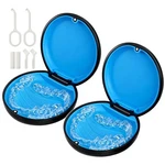 2 Pack Retainer Case, Compatible With Invisalign, Standard, - Black. Fixed Price $12.55.