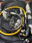 Aqua Lung Legend Regulator With Alternate Air Source Carrying Bag. Fixed Price $525.00.