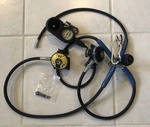 Dacor 360 Pacer Xp & Aero Scuba Diving Regulator Aqua-lung Psi Gauge Set. Fixed Price $89.99.
