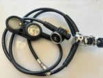 Aqualung Micra Adj Regulator, Matrix Master Seabrite Computer, Gauges (untested). Fixed Price $175.00.