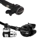 Atomic Aquatics Z3 Regulator Din Sealed Set With SS1 Safe Second Titanium, Black. Fixed Price $1049.95.