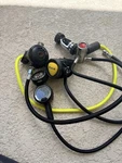 Edge Hog Scuba Regulator Octopus Cressi Leonardo Computer Console Set. Fixed Price $400.00.
