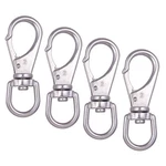 Mixiflor Stainless Steel Swivel Snap Hooks, Pcs (4 Inch) In, Silvery. Fixed Price $28.99.